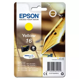 Epson T1624 (C13T16244012) - patron, yellow (sárga)