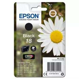 Epson T1801 (C13T18014012) - patron, black (fekete)