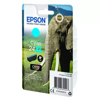 Epson T2432 (C13T24324012) - patron, cyan (azúrkék)
