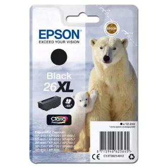 Epson T2621 (C13T26214012) - patron, black (fekete)