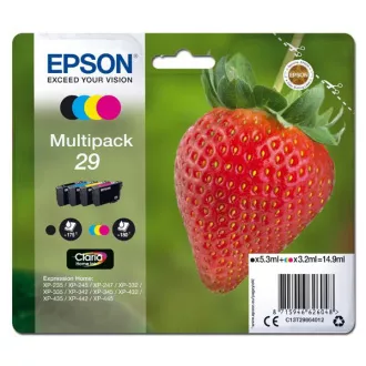 Epson T2986 (C13T29864012) - patron, black + color (fekete + színes)