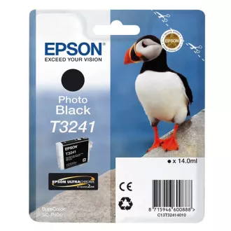 Epson T3241 (C13T32414010) - patron, photoblack (fényképfekete)