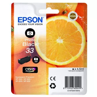 Epson T3341 (C13T33414010) - patron, black (fekete)