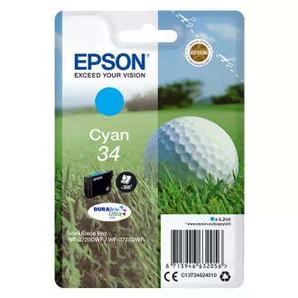 Epson T3462 (C13T34624010) - patron, cyan (azúrkék)