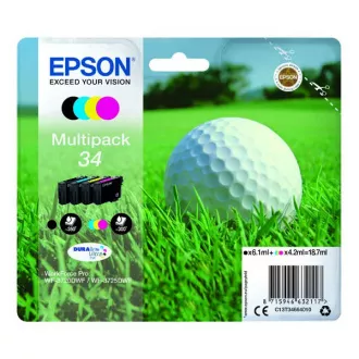 Epson T3466 (C13T34664010) - patron, black + color (fekete + színes)