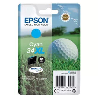 Epson T3472 (C13T34724010) - patron, cyan (azúrkék)
