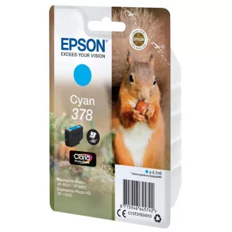 Epson T3782 (C13T37824010) - patron, cyan (azúrkék)