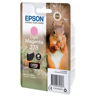 Epson T3786 (C13T37864010) - patron, light magenta (világos magenta)