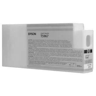 Epson T5967 (C13T596700) - patron, light black (világos fekete)