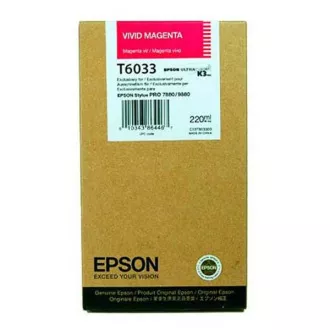 Epson T6033 (C13T603300) - patron, magenta Epson T6033 (C13T603300) - patron, magenta