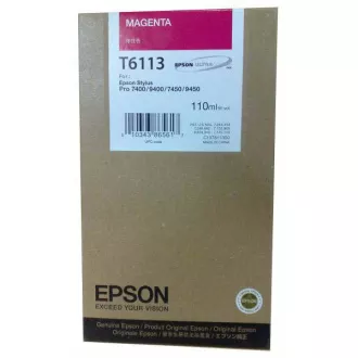 Epson T6113 (C13T611300) - patron, magenta