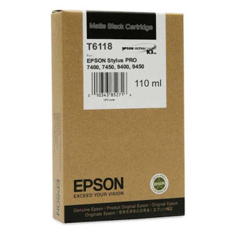 Epson T6118 (C13T611800) - patron, matt black (matt fekete)