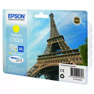 Epson T7024 (C13T70244010) - patron, yellow (sárga) Epson T7024 (C13T70244010) - patron, yellow (sárga)