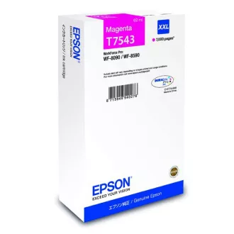 Epson T7543 (C13T754340) - patron, magenta Epson T7543 (C13T754340) - patron, magenta