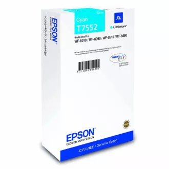 Epson T7552 (C13T755240) - patron, cyan (azúrkék) Epson T7552 (C13T755240) - patron, cyan (azúrkék)