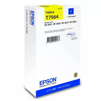 Epson T7564 (C13T756440) - patron, yellow (sárga) Epson T7564 (C13T756440) - patron, yellow (sárga)