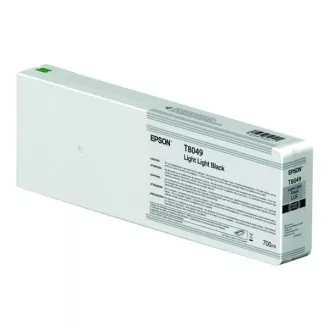 Epson T8049 (C13T804900) - patron, light light black (világos világos fekete)