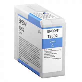 Epson T8502 (C13T850200) - patron, cyan (azúrkék)