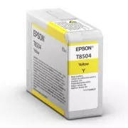 Epson T8504 (C13T850400) - patron, yellow (sárga)