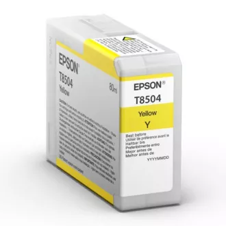 Epson T8504 (C13T850400) - patron, yellow (sárga)