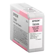 Epson T8506 (C13T850600) - patron, light magenta (világos magenta)
