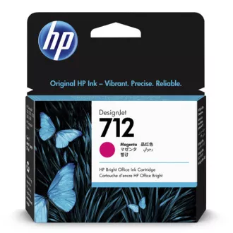 HP 712 (3ED68A) - patron, magenta HP 712 (3ED68A) - patron, magenta
