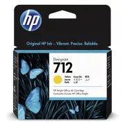 HP 712 (3ED69A) - patron, yellow (sárga)