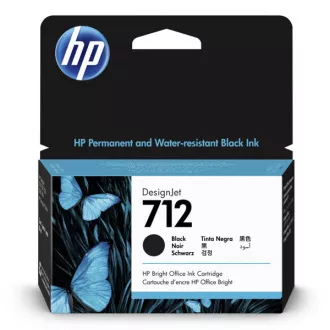 HP 712 (3ED70A) - patron, black (fekete) HP 712 (3ED70A) - patron, black (fekete)