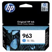 HP 963 (3JA23AE#301) - patron, cyan (azúrkék)