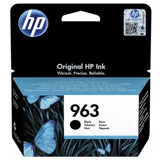HP 963 (3JA26AE#301) - patron, black (fekete)