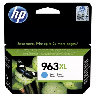 HP 963-XL (3JA27AE) - patron, cyan (azúrkék)