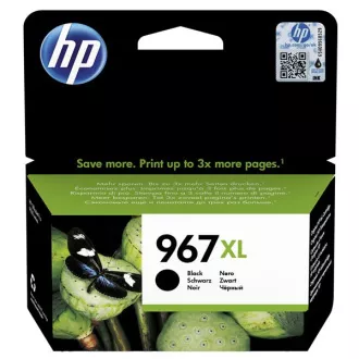 HP 963-XL (3JA30AE#301) - patron, black (fekete)