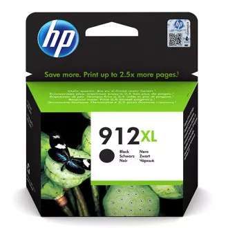 HP 912-XL (3YL84AE#301) - patron, black (fekete)