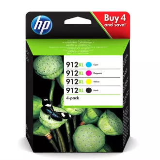 HP 912-XL (3YP34AE) - patron, black + color (fekete + színes) HP 912-XL (3YP34AE) - patron, black + color (fekete + színes)