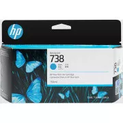 HP 738 (498N5A) - patron, cyan (azúrkék)