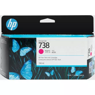 HP 738 (498N6A) - patron, magenta HP 738 (498N6A) - patron, magenta
