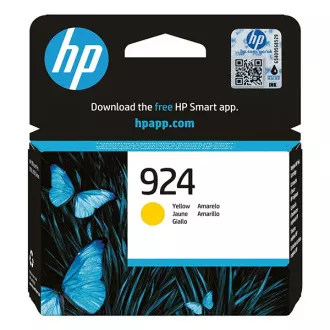 HP 924 (4K0U5NE) - patron, yellow (sárga)