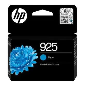 HP 925 (4K0V6PE) - patron, cyan (azúrkék)