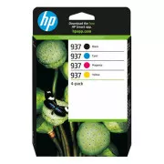 HP 937 (6C400NE) - patron, black + color (fekete + színes)