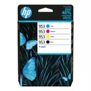 HP 953 (6ZC69AE) - patron, black + color (fekete + színes)