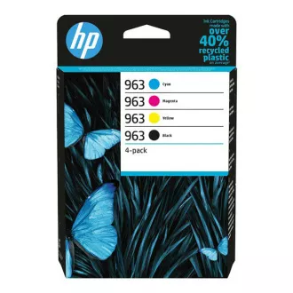 HP 963 (6ZC70AE) - patron, black + color (fekete + színes)