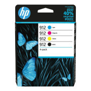 HP 912 (6ZC74AE) - patron, black + color (fekete + színes) multipack