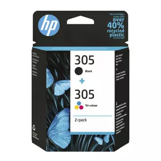 HP 305 (6ZD17AE#301) - patron, black + color (fekete + színes) HP 305 (6ZD17AE#301) - patron, black + color (fekete + színes)