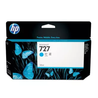 HP 727 (B3P19A) - patron, cyan (azúrkék)
