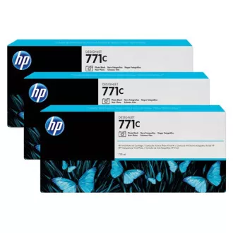 HP 771C (B6Y37A) - patron, photoblack (fényképfekete) 3db HP 771C (B6Y37A) - patron, photoblack (fényképfekete) 3db