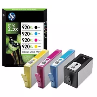HP 920-XL (C2N92AE) - patron, black + color (fekete + színes) HP 920-XL (C2N92AE) - patron, black + color (fekete + színes)