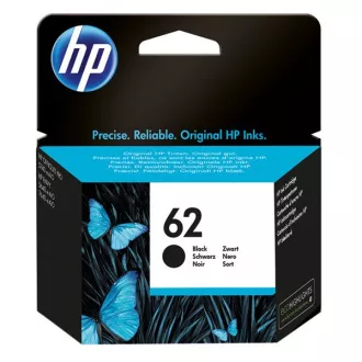 HP 62 (C2P04AE#301) - patron, black (fekete)