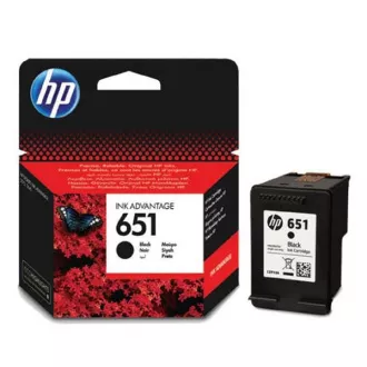 HP 651 (C2P10AE) - patron, black (fekete)