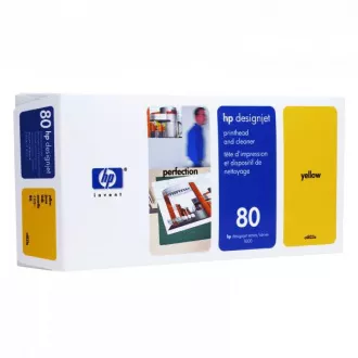 HP 80 (C4823A) - nyomtatófej, yellow (sárga)