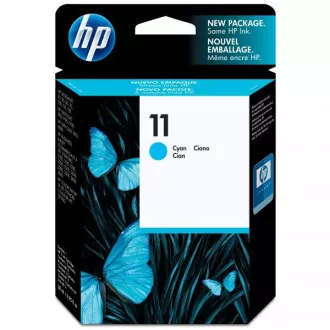 HP 11 (C4836A) - patron, cyan (azúrkék)